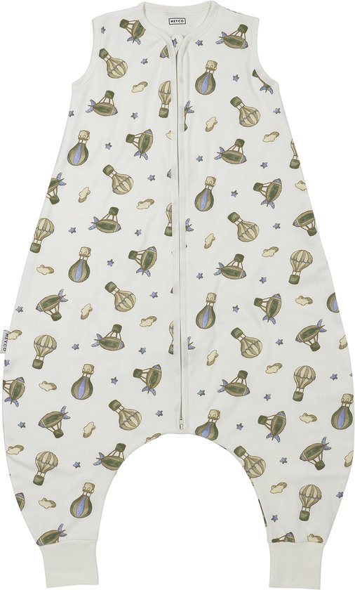 Meyco Baby Air Balloons baby zomer slaapoverall jumper - multicolour - 104cm - 0.5 TOG