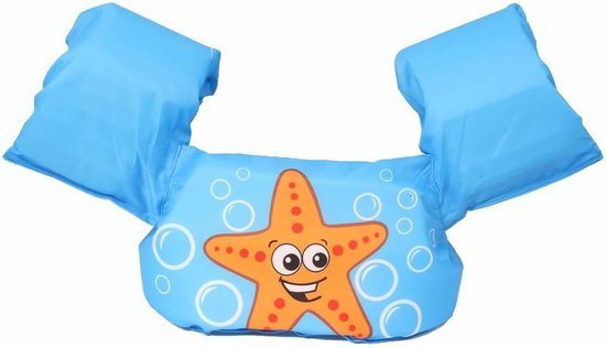 puddle jumper - ster - blauw - zwemvest - kind - peuter - 15 tot 30 kg