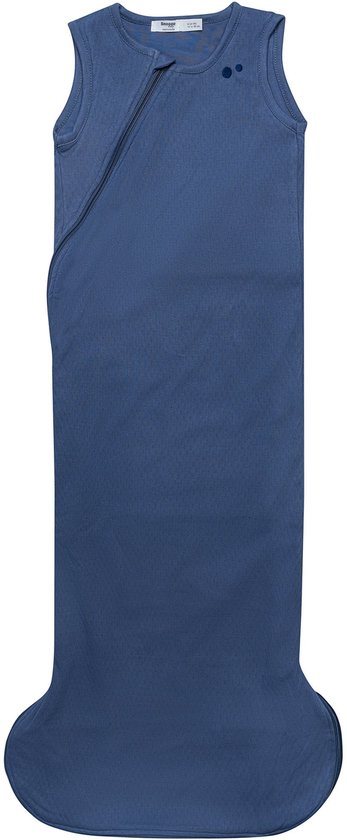 Baby Slaapzak 6-14 mnd - Lente- & Zomerslaapzak biologisch katoen - TOG 1.0 Blue Nights - Blauw - Snoozebaby