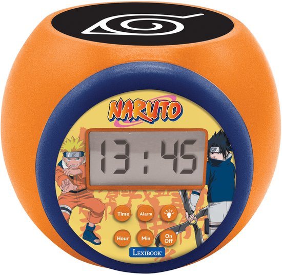 Naruto Projector Wekker met Timer