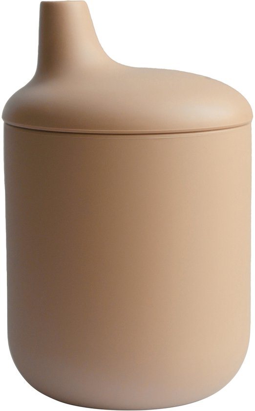 Mushie - Siliconen Tuitbeker - Sippy Cups - Natural