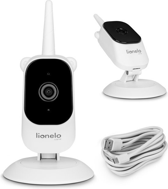 Lionelo Care Babyline 3.2 Camera - 3-voudige digitale zoom - Tweewegcommunicatie mogelijk - Mogelijkheid tot opnemen - Cameraresolutie: 1920 x 1080 px