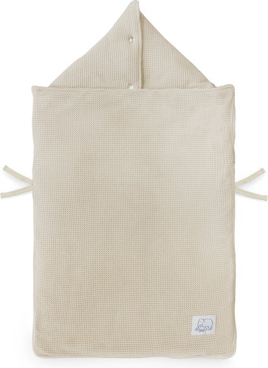 Deryan - Voetenzak voor Autostoel & Kinderwagen - Footmuff Maxi Cosi, Kinderwagen of Autostoel - Nougat