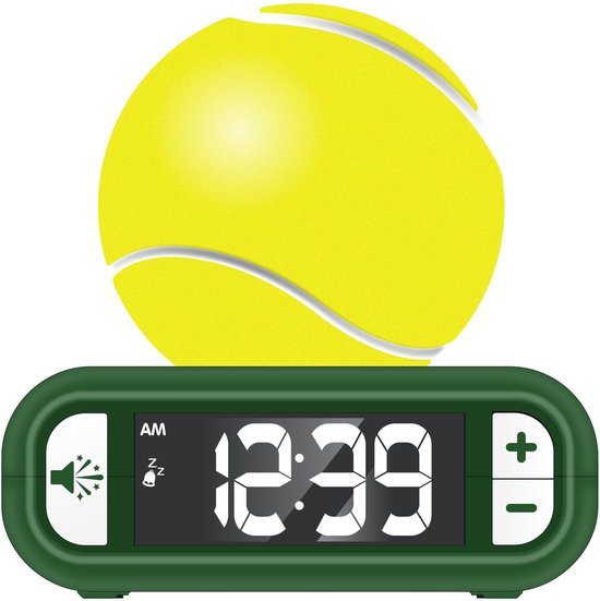 Tennis Nachtlampje Wekker met geluiden