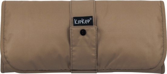 KipKep Napper Verschoningsmatje - Coffee - verschoonmatje - rPET - wasbaar - waterafstotende zijde - bruin - dubbelzijdig - dik en comfortabel
