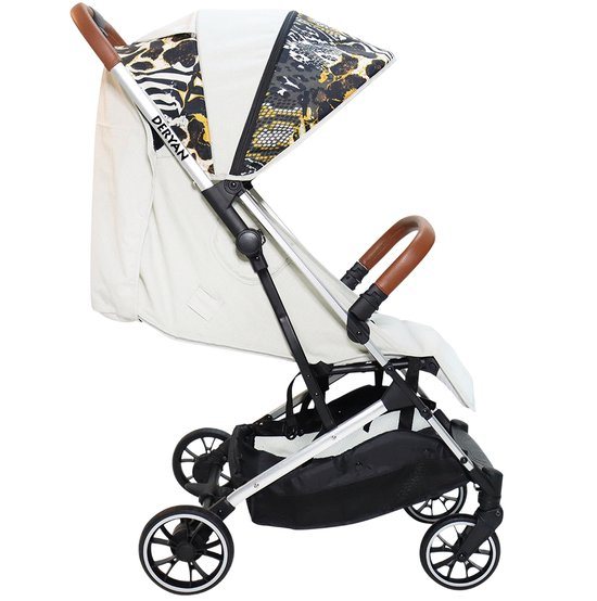 Deryan Luxe Rolo Luxe Lichtgewicht Buggy - Zoo Creme