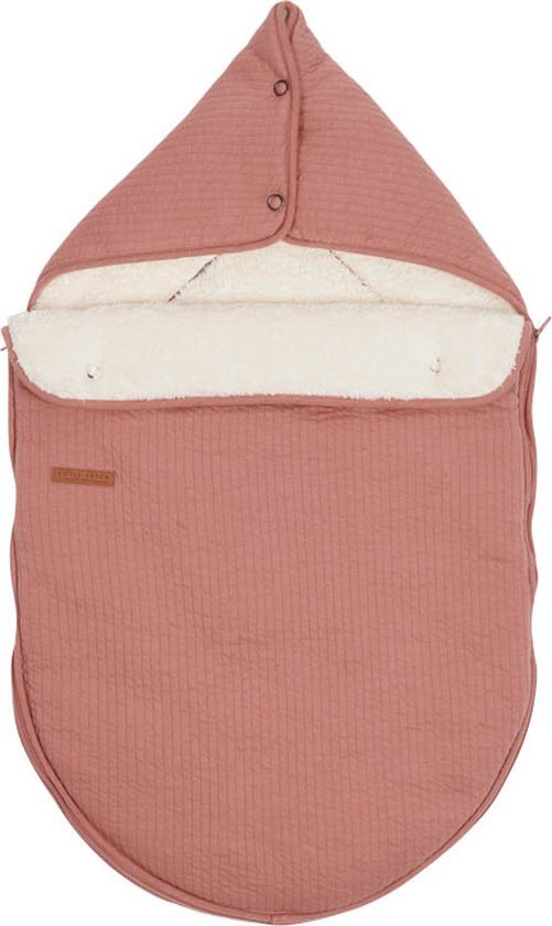 Little Dutch Pure Pink Blush - Baby Meisjes - Voetenzak autostoel
