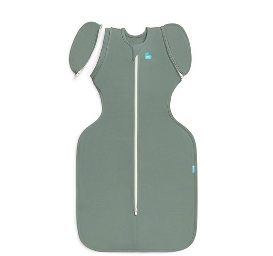 Love to Dream™ Babyslaapzak Swaddle Up™ - Inbakeren afbouwen - Baby 6-9 maanden - 8.5-11 kg - All Season - 1.0 TOG - Dark Olive