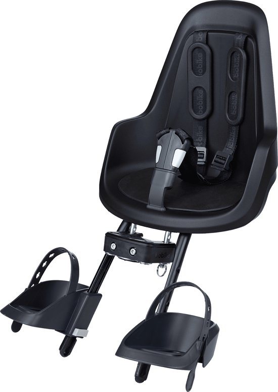 Bobike One Mini Fietsstoeltje Voor - Urban Black
