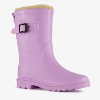 Mountain Peak gevoerde kinder regenlaarzen paars - Maat 33 - 100% stof- en waterdicht