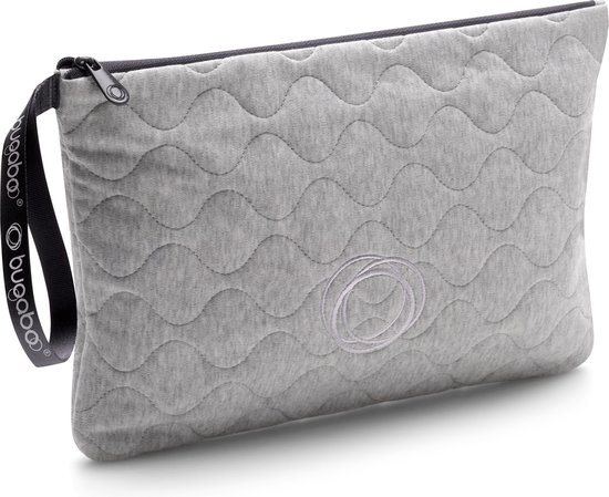 Bugaboo Changing Clutch Inclusief Verwijderbaar Verzorgingsmatje in Light Grey Mélange