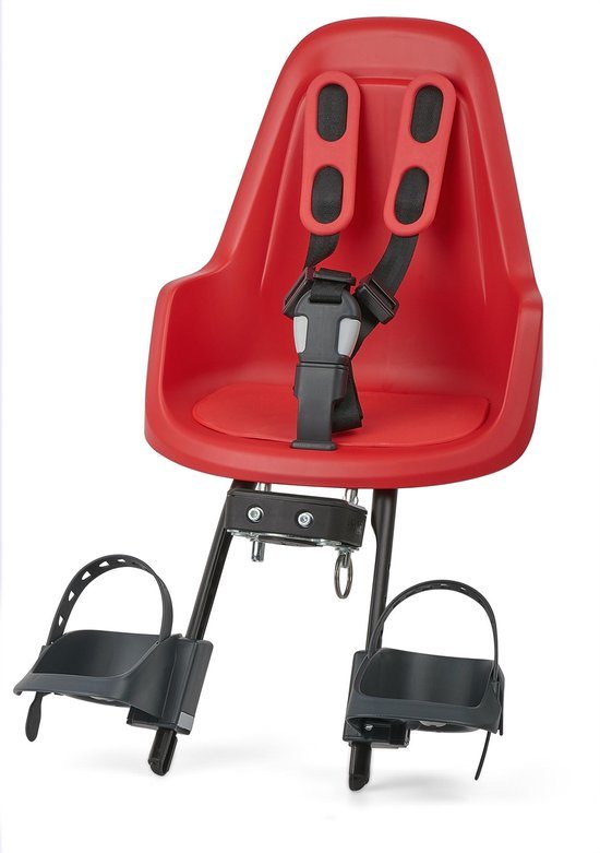 Bobike One Mini Fietsstoeltje Voor - Strawberry Red