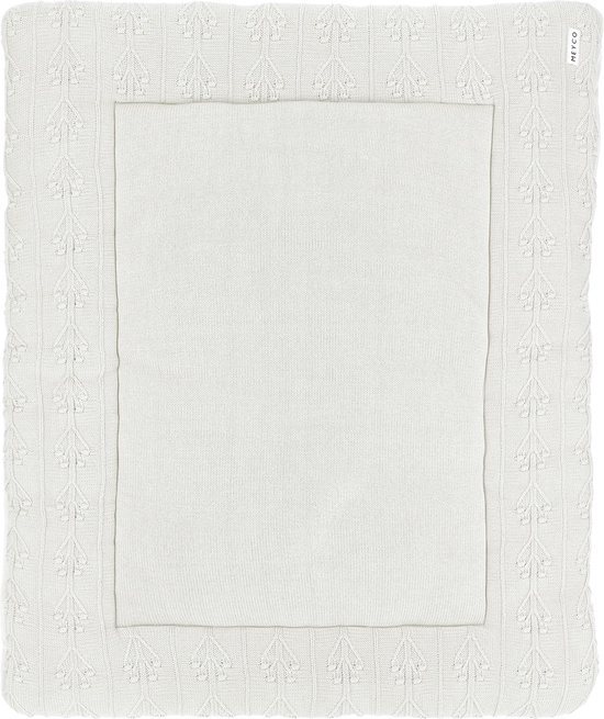 Meyco Baby Romantic Flower boxkleed - offwhite - 77x97cm