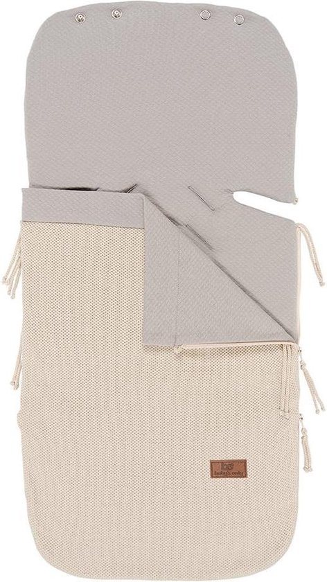 Baby's Only Zomer voetenzak autostoel 0+ Classic - Zand - Geschikt voor drie- en vijfpuntsgordel