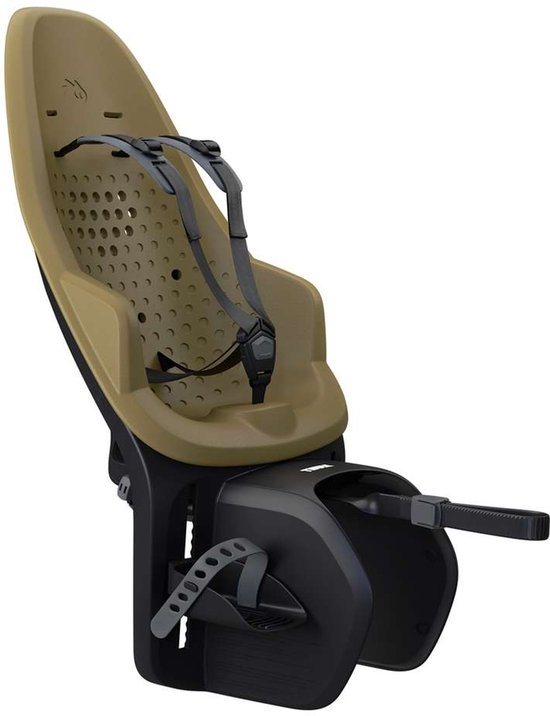 Thule Yepp 2 Maxi – fietsstoeltje - achterzitje – MIK HD bevestiging – Nutria Green
