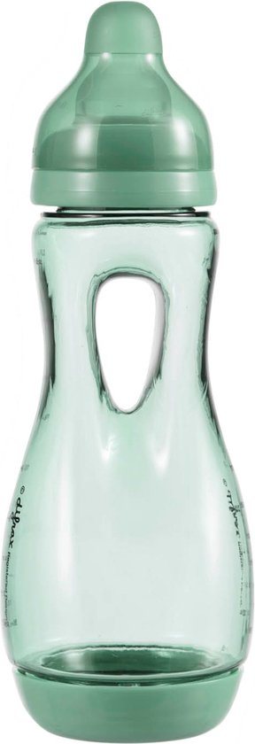 Difrax Handgreep S-babyfles - 240 ml - Groen - 1 Stuk