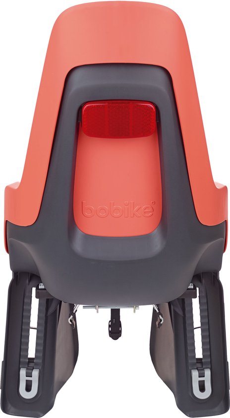 Bobike One Maxi Fietsstoeltje Achter Bagagedragerbevestiging - Fierce flamingo