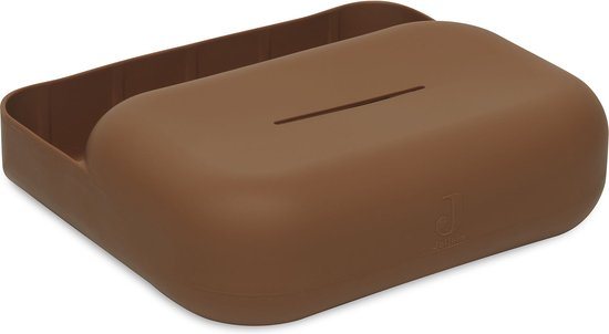 Jollein - Billendoekjes Box (Caramel) - Siliconen - Alle Huidtypes - Billendoekjes Houder