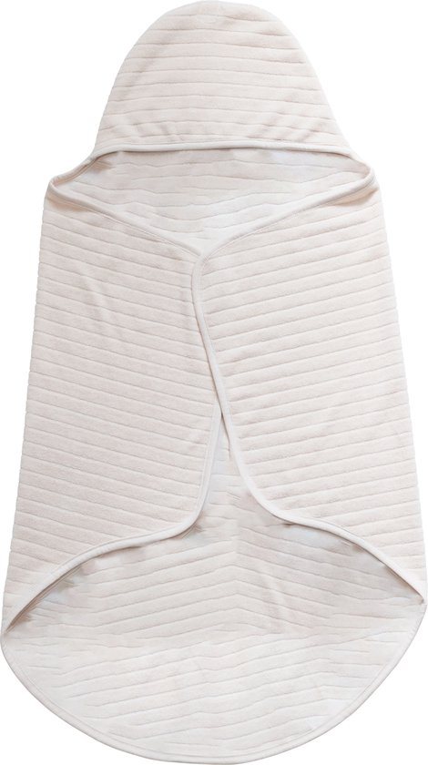 Snoozebaby Badcape Organisch Katoen Peach Blush - 80x80 cm