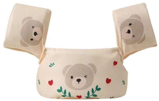 YAR zwemvest - Puddle Jumper - Puddle Jumper zwemvest - zwemvest - Zwembandjes beige- Zwemvest Kinderen - Peuter - 2-6 Jaar - 14-25 KG