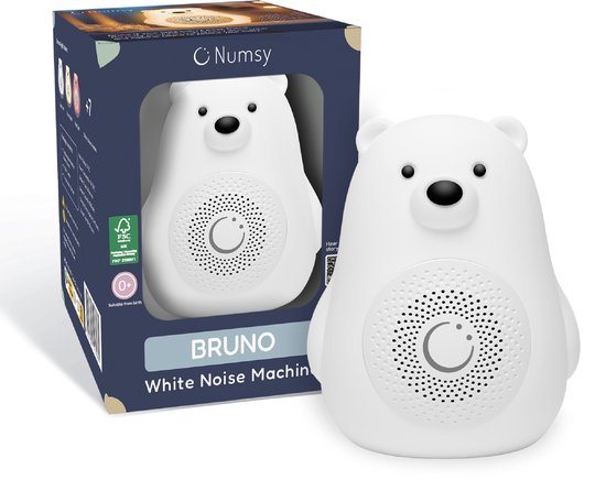 Numsy Bruno White Noise Machine Baby - Witte Ruis Apparaat - 2025