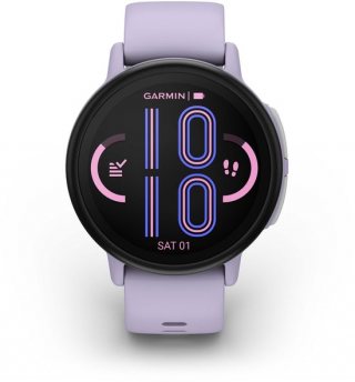 Garmin Bounce 2 - Smartwatch voor kinderen - 43 mm - AMOLED - Live locatie-tracking - Paars