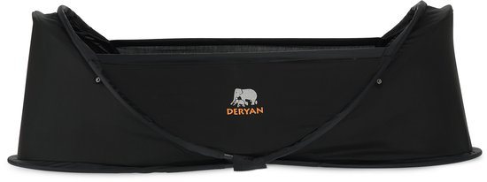 Deryan Infant BabyBox Campingbedje - Baby klamboe - Zwart