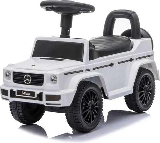 Mercedes G350 Loopauto - voor Kinderen - tot 3 jaar - Wit