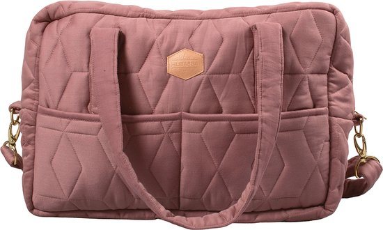 Filibabba Verzorgingstas Soft Quilt Dark Rose One Size-EOL