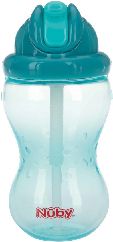 Nuby Flip-It Drinkbeker - 360 ml - Aqua