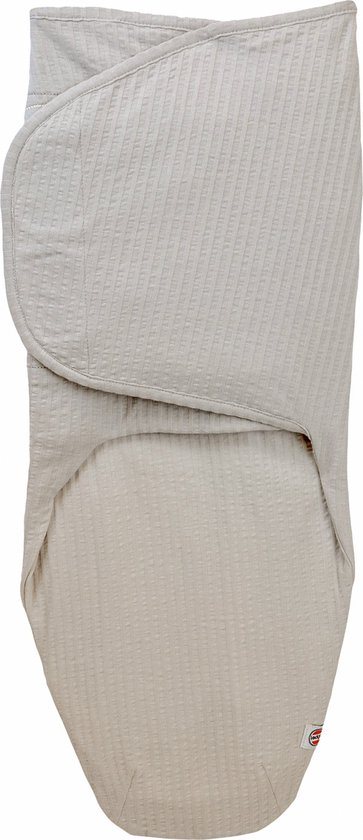 Lodger - Beste inbakerslaapzak - Veilig met klittenband - gebruik tot 4M - grijs