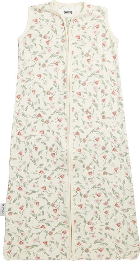 Meyco Baby Flower Baby Zomerslaapzak - Multicolour - 70cm - 0.3 TOG