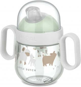 Mepal Mio antilekbeker Little Dutch - 200 ml - Makkelijk vast te houden - Kinderservies - Little Farm