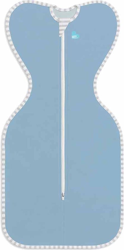 Love to Dream™ Babyslaapzak Swaddle Up™ - Inbakeren - Baby 3-6 maanden - 6-8.5 kg - All season - 1.0 TOG - Oud blauw