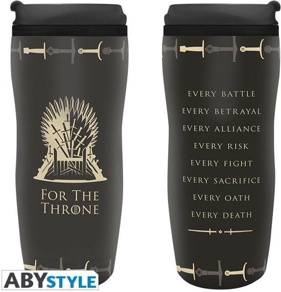 GAME OF THRONES - Travel mug Throne
