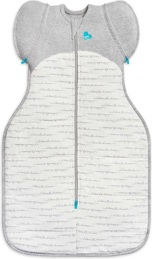 Love to Dream™ Babyslaapzak Swaddle Up™ - Inbakeren afbouwen - Baby 3-6 maanden - 6-8.5 kg - Winter - White