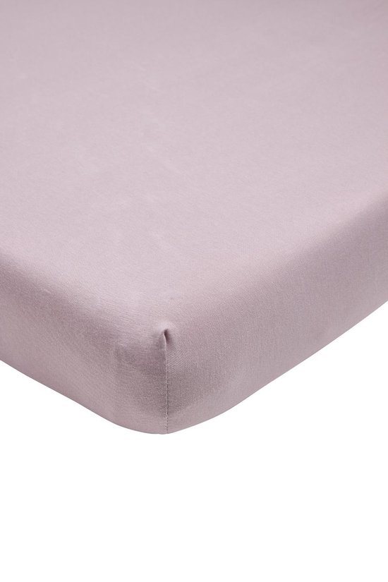 Meyco Jersey hoeslaken ledikant - Lilac - 60x120cm