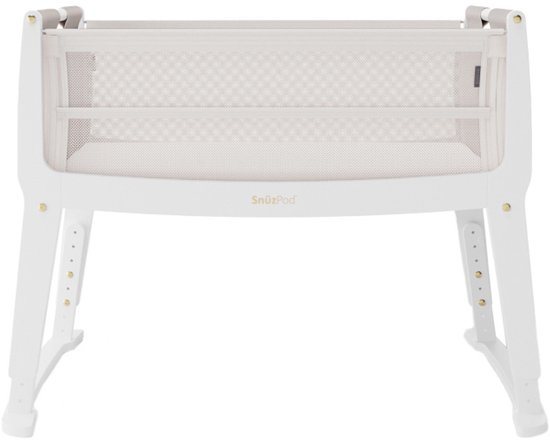 Snuz Bedside Crib SnuzPod Studio Paris White