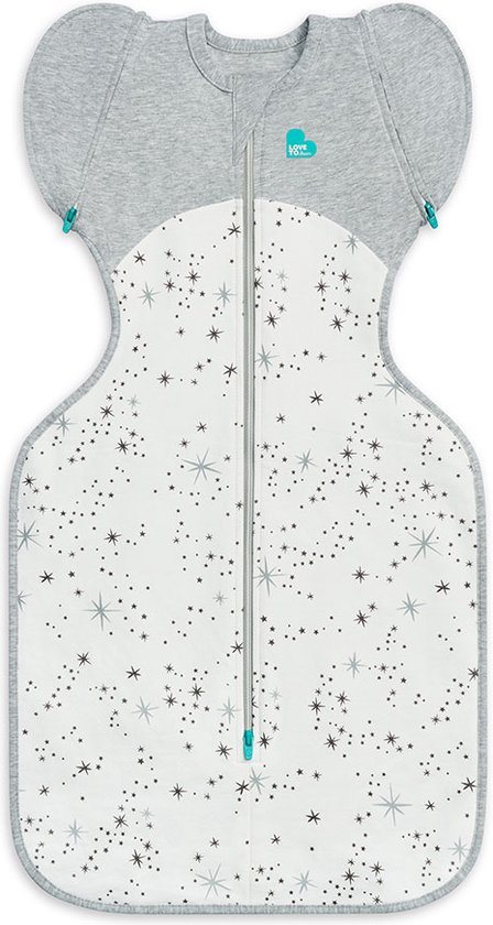 Love to Dream™ Babyslaapzak Swaddle Up™ - Inbakeren afbouwen - Baby 3-6 maanden - 6-8.5 kg - All Season - Northstar