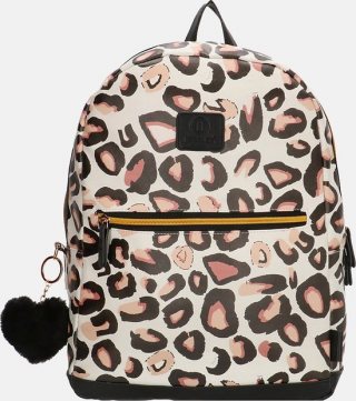 Beagles Originals Cool Zebra Kinderrugzak - Rugtas - School Tas - 13,3 inch Chromebook Vak - Tablet Vak - 5-10 Jaar - Luipaard