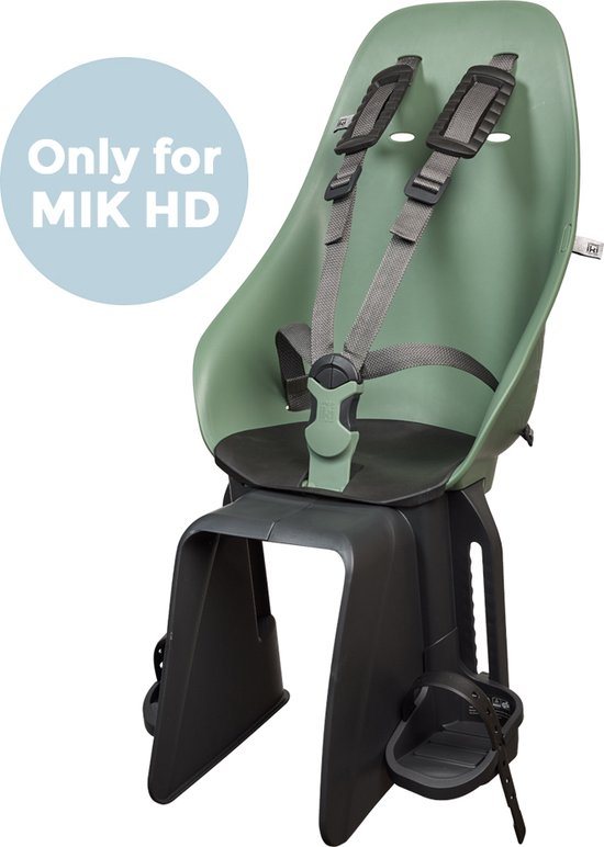 Urban Iki Fietsstoeltje Achter Ta–ke MIK HD - Icho Green/ Bincho Black