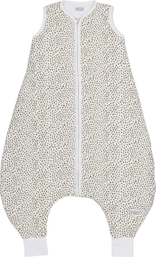 Meyco Baby Cheetah baby winter slaapoverall jumper - taupe - 80cm - 2.0 TOG