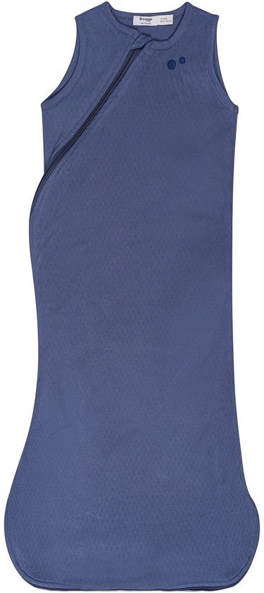 Baby Slaapzak 0-6 mnd - Lente- & Zomerslaapzak biologisch katoen - TOG 1.0 Blue Nights - Blauw - Snoozebaby