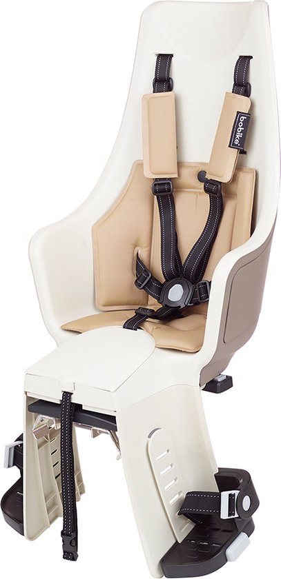 Bobike Exclusive Maxi Plus LED Fietsstoeltje Achter - DB - Safari Chic