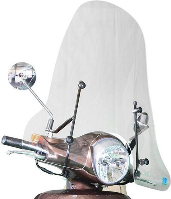 Scootercentrum Windscherm Sym Fiddle - hoog scherm - 72cm - helder glas