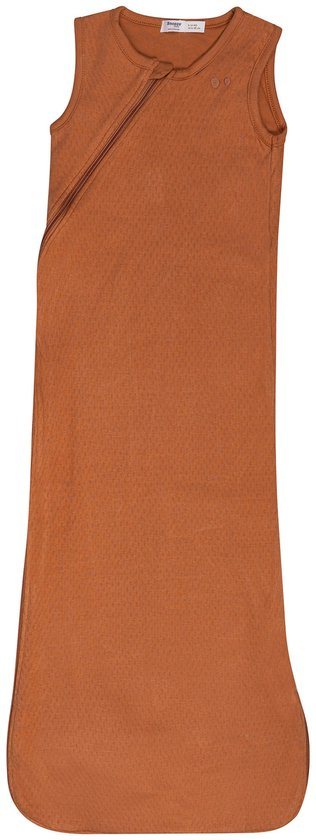 Baby Slaapzak 6-14 mnd - Lente- & Zomerslaapzak biologisch katoen - TOG 1.0 Toffee Brown - Bruin - Snoozebaby