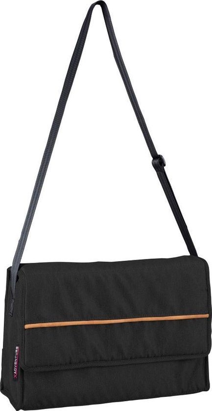 X Adventure Luiertas & Reistas / Verzorgingstas – verschoonmatje – verstelbare Schouderband – Buggy / Kinderwagen - Zwart