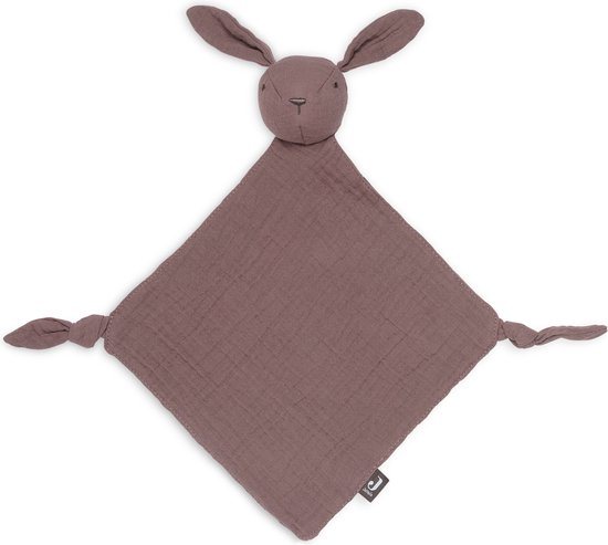 Jollein - Speendoekje Bunny Ears (Chestnut) - Speenknuffel, Speendoekje Baby, Speendoek - Katoen