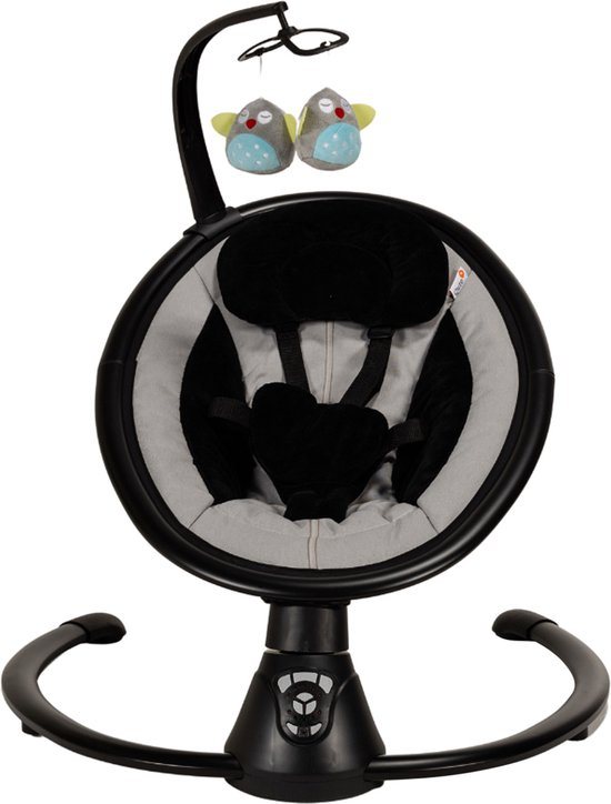 Qute Schommelstoel Q-Rocker Softgrey