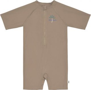 Lässig Splash & Fun Zwempak met korte mouw choco, 13-18 maanden Maat 86